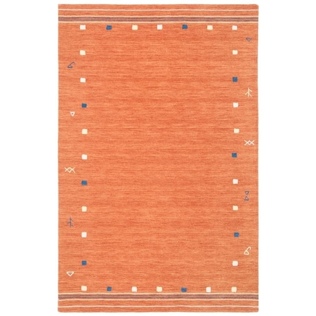 Safavieh 8 x 10 ft. Hand-Woven Himalaya Modern & Contemporary Rectangle Wool RugRust HIM563P-8